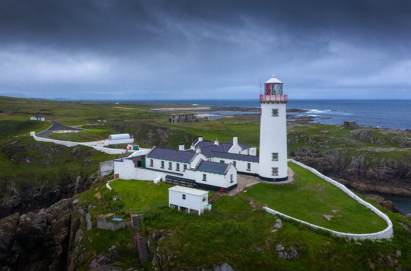 northern  ireland, fanad head, ирландия, маяк Northern Ireland. Fanad Head Lighthousephoto preview