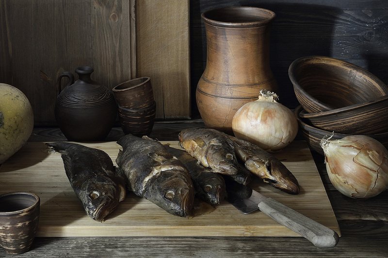 Окунь копченый.photo preview