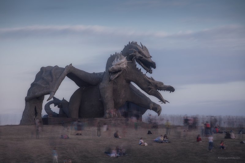 роман люимский, сказки, пейзаж, пейзажи россии, змей горыныч, липецк,  Кудыкина гораphoto preview