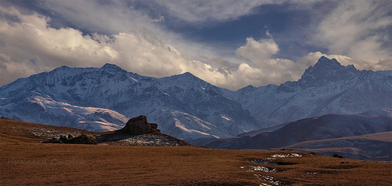 кавказ горы осень * * * фото превью