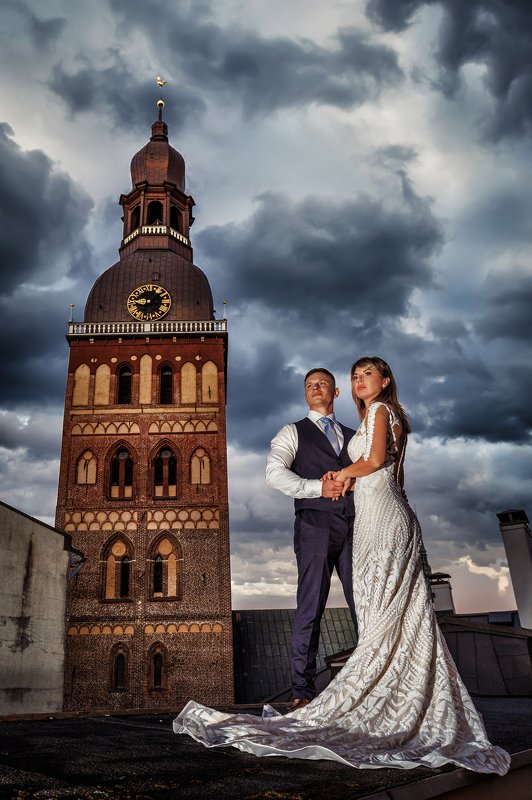 Wedding day in Riga.photo preview