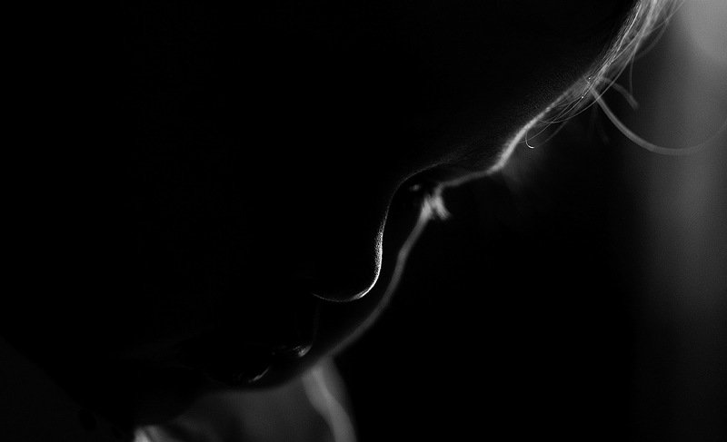 Черно-белое, дети , портрет  Дочь photo preview