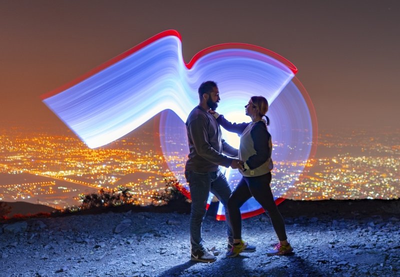 #night #lightpainting #city  Lightphoto preview