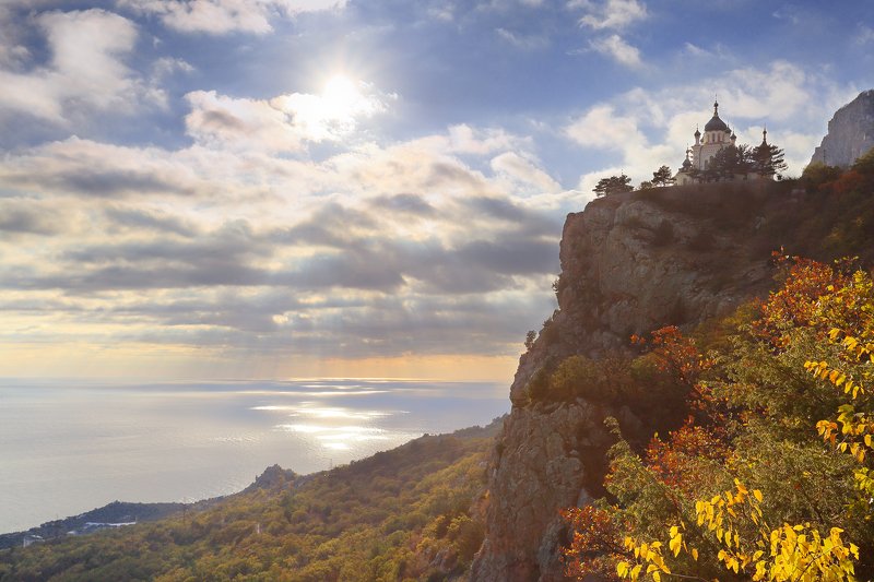 крым, форос, форосская церковь Форосская церковь фото превью