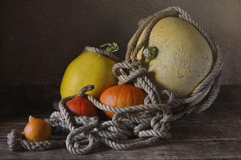 Связанные тыквы.photo preview