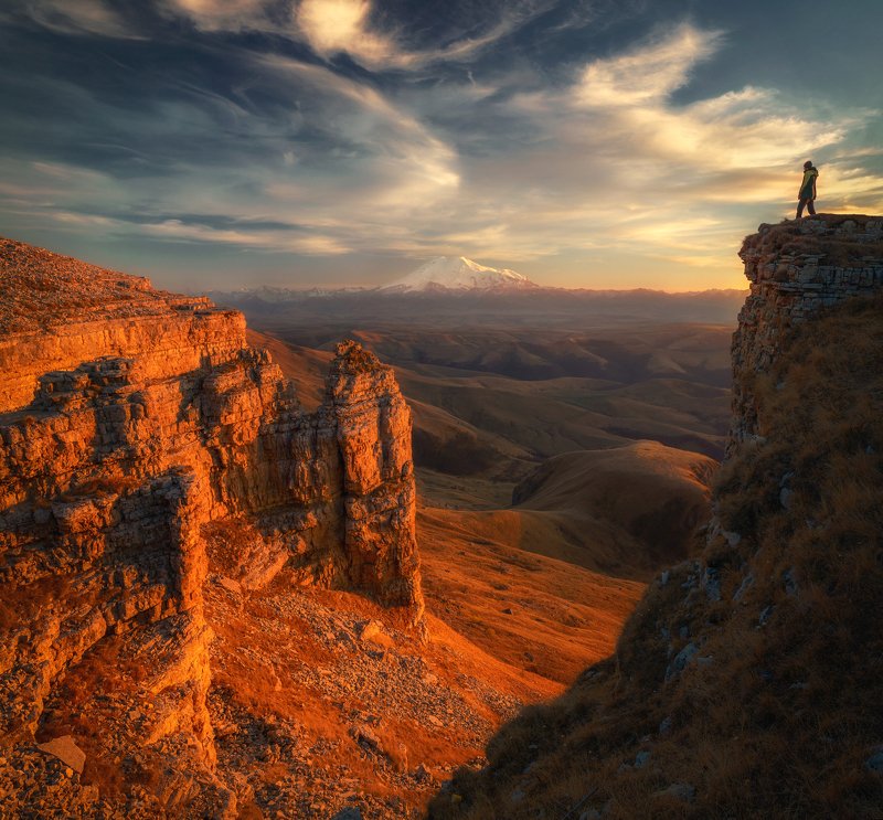 бермамыт, эльбрус, горы, закат, mountain, russia Bermamytphoto preview