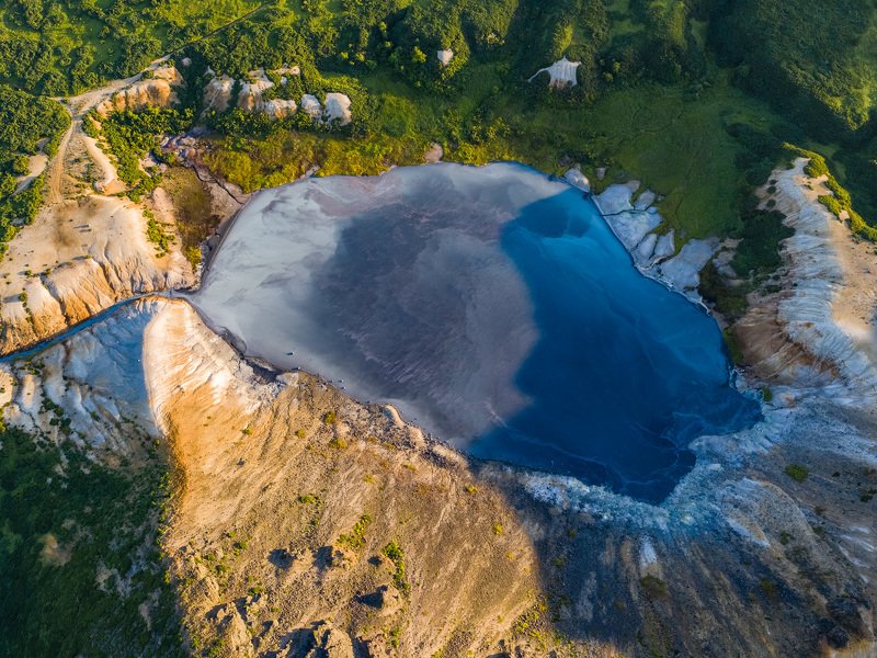 кунашир, курилы, курильские острова, дальний восток, россия, озеро, горы, природа, пейзаж, kunashir, kuril islands, far east, russia, lake, mountains, nature, landscape, dji, hdr Озеро Кипящее 2photo preview