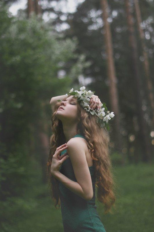 Apple trees and Tatianaphoto preview