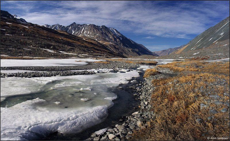 Алтай, Аня графова, Горный алтай, Горы, Май, Талдура, Южно-чуйский хребет Пробуждение Талдурыphoto preview