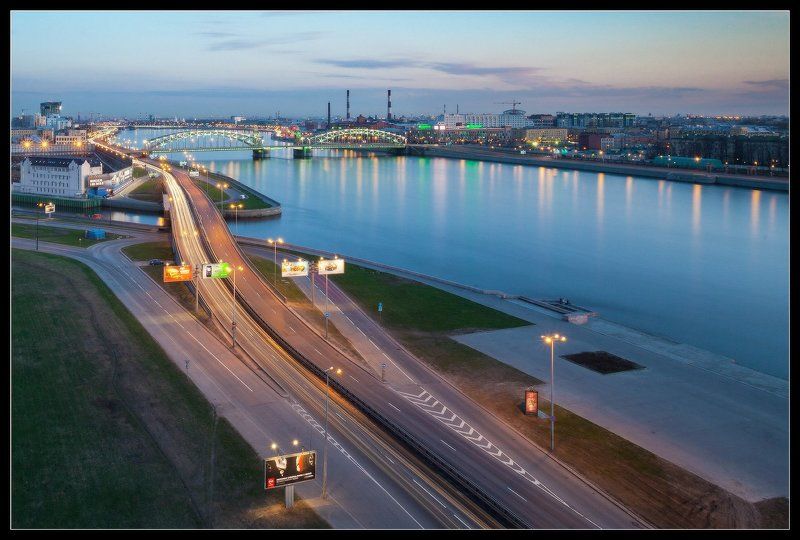 про Охту, Май и Неву с мостами...photo preview