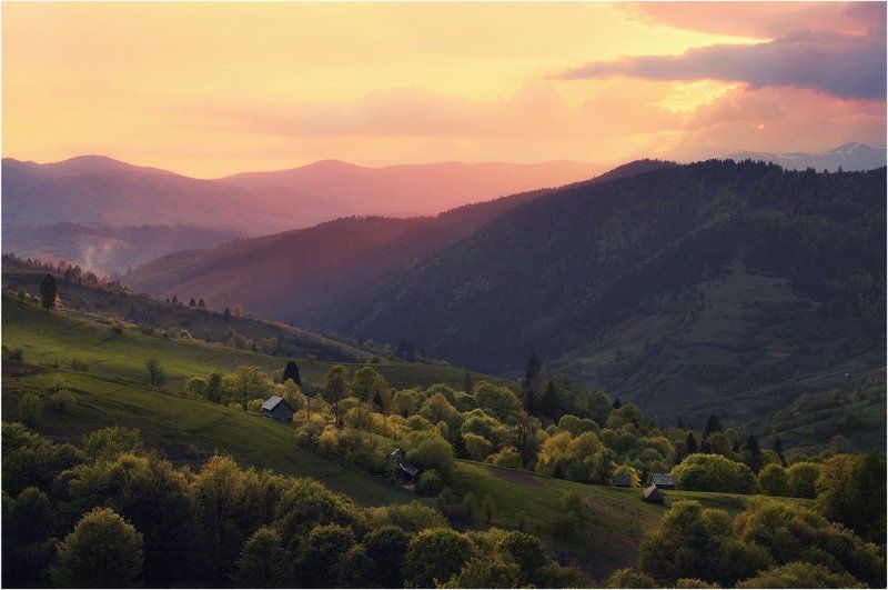 Карпатский вечер...photo preview