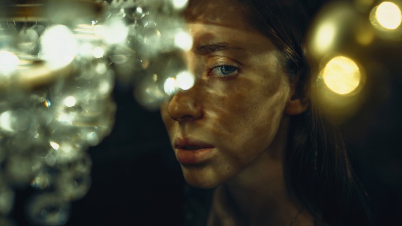 art fashion GLARES OF VINTAGE CHANDELIER (preview)photo preview