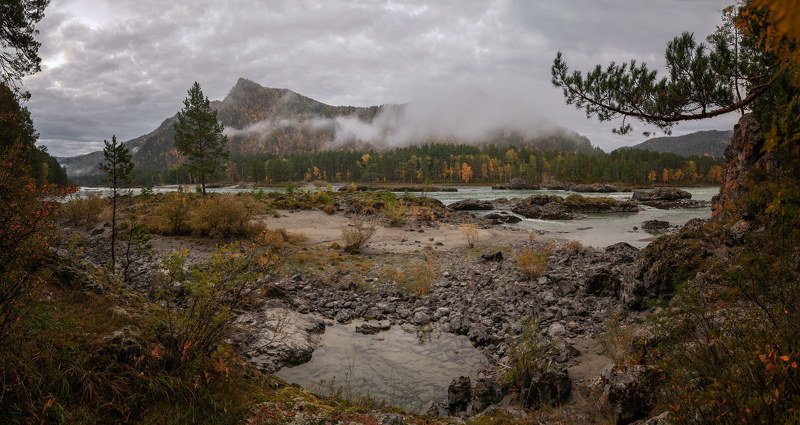 Осеннее утро на Катуни. Алтайphoto preview