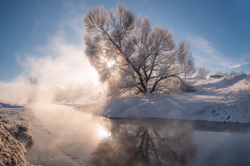мороз зима иней холод Морозитphoto preview