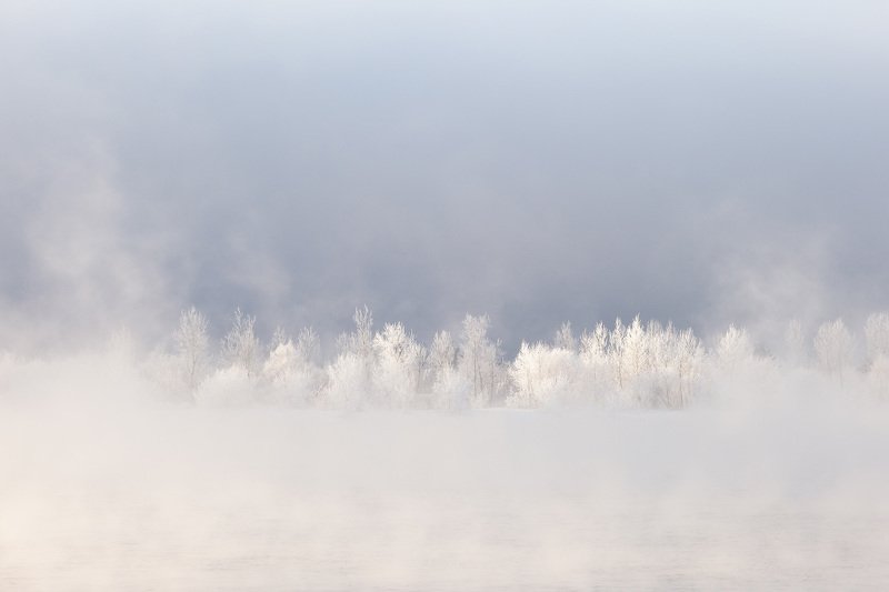 #winter #landscape #samara #самара #пейзаж #зима #зимасамара #самарскаялука #жигулевскиегоры Frosty Morning - first touch фото превью