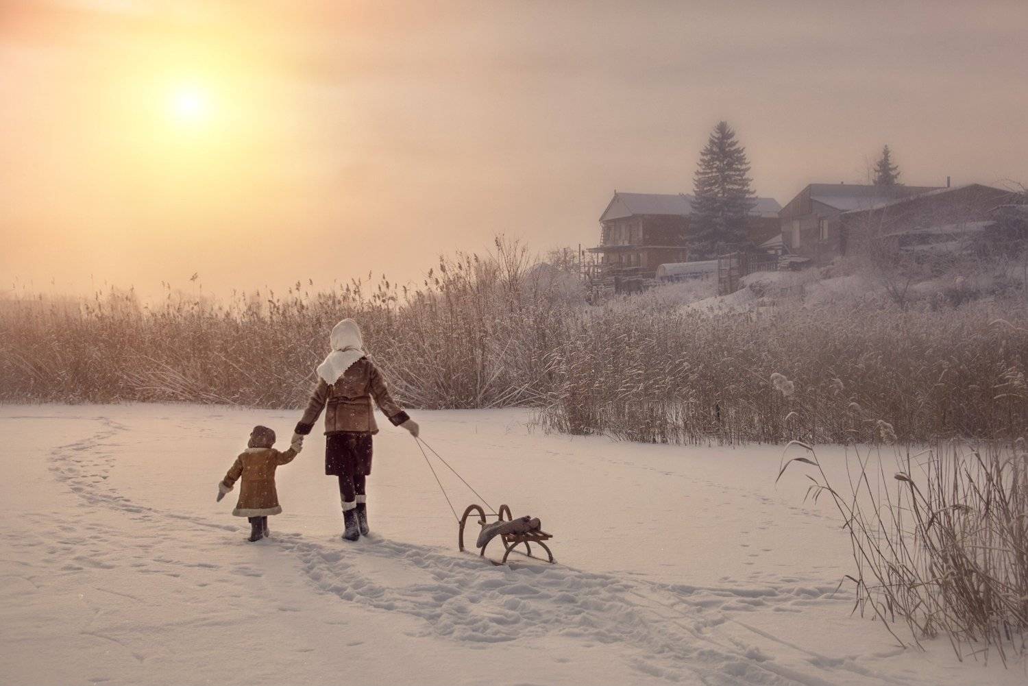 Автор: Наталья Лакман зима, Наталья Лакман