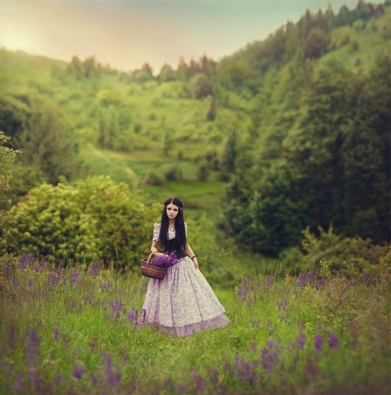 Corset, Dress, Salvia, Sunset Salviaphoto preview