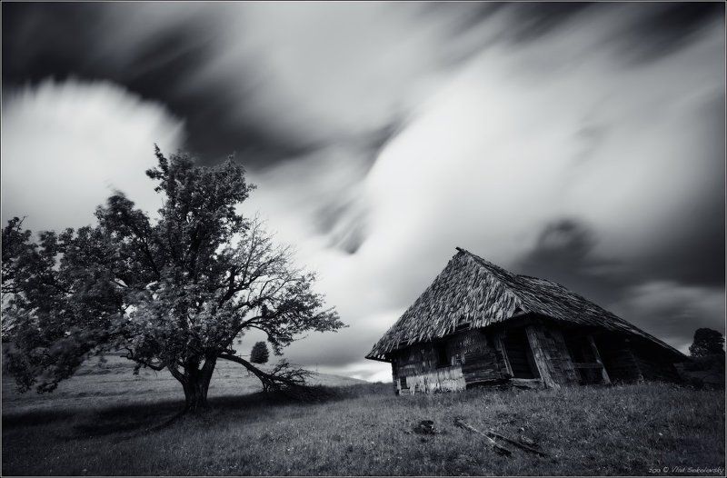 карпаты, закарпатье, вермя, пейзаж, nd, b+w, long exposure, фототур, горы / Ускользающее время ... /photo preview