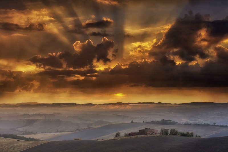 Tuscany Sunsetphoto preview