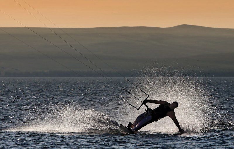 Kite24, Озеро Белё, Хакасия Вечерний силуэтphoto preview