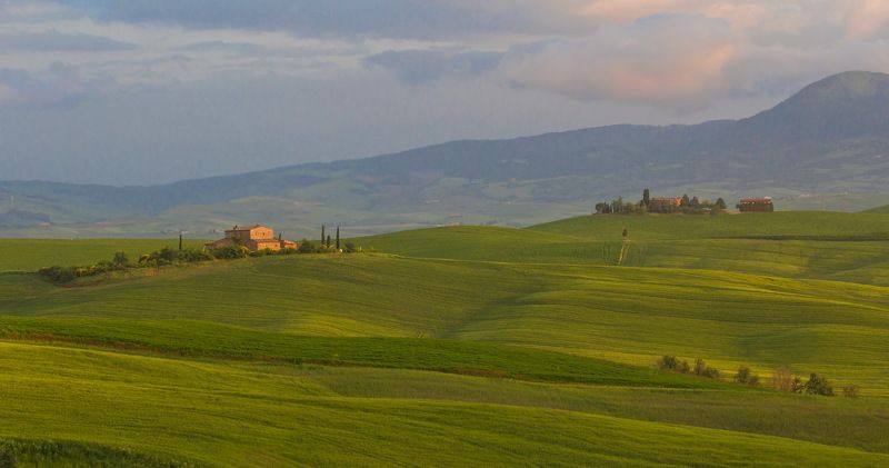 Закат, Тоскана ***photo preview