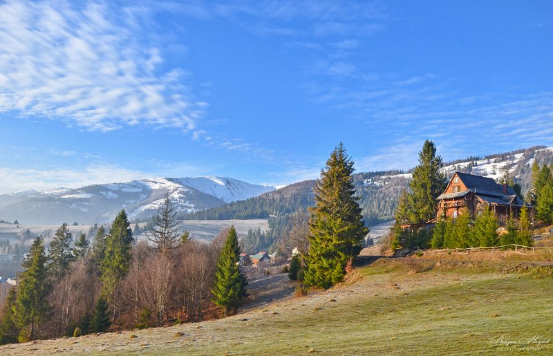 карпаты, боржава, горы, снег Припорошилоphoto preview