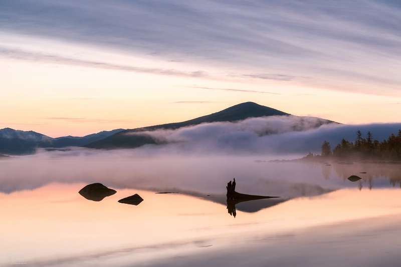 колыма, озеро джека лондона Три состояния на одном озереphoto preview