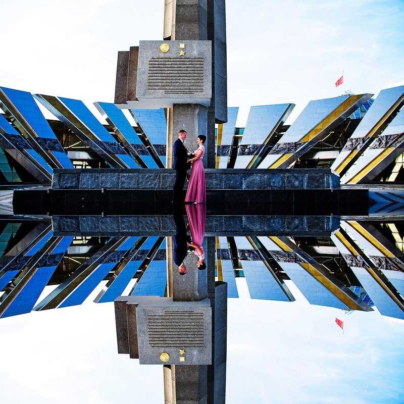 свадьба, молодожены, жених, невеста, помолейко, wedding, wed, newlywed, just married, bride, groom, professionalphotography, свадебный фотограф, помолейко павел, pomoleyko pavel Отражениеphoto preview