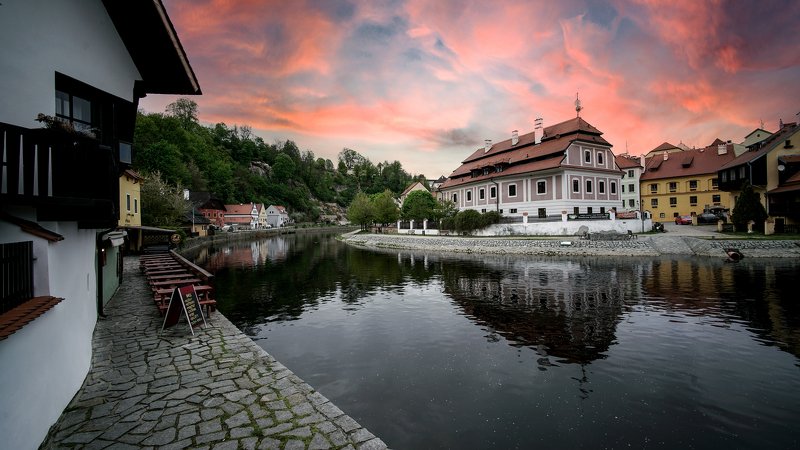 landscapes сумерки крумловаphoto preview