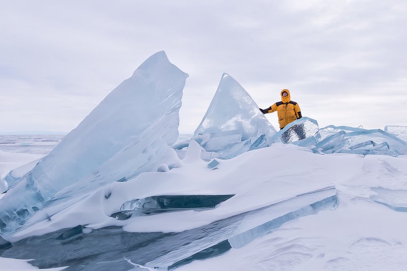 Фототур, Байкал, зима, лед, малое море, озеро, рассвет Торосы Большого Моряphoto preview