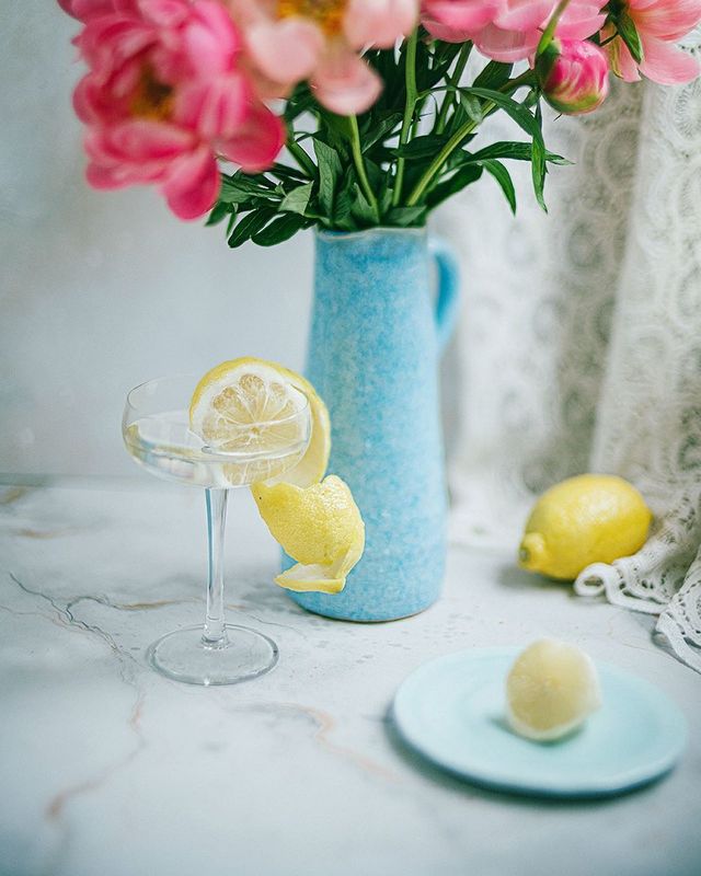 лето, пионы, свет, розовый, желтый, букет photo preview