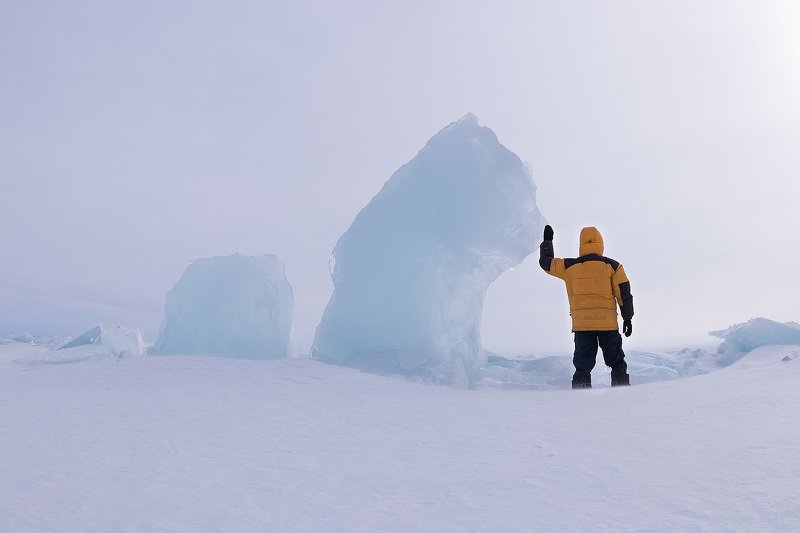 Фототур, Байкал, зима, лед, малое море, озеро, рассвет Торосы Большого Моряphoto preview