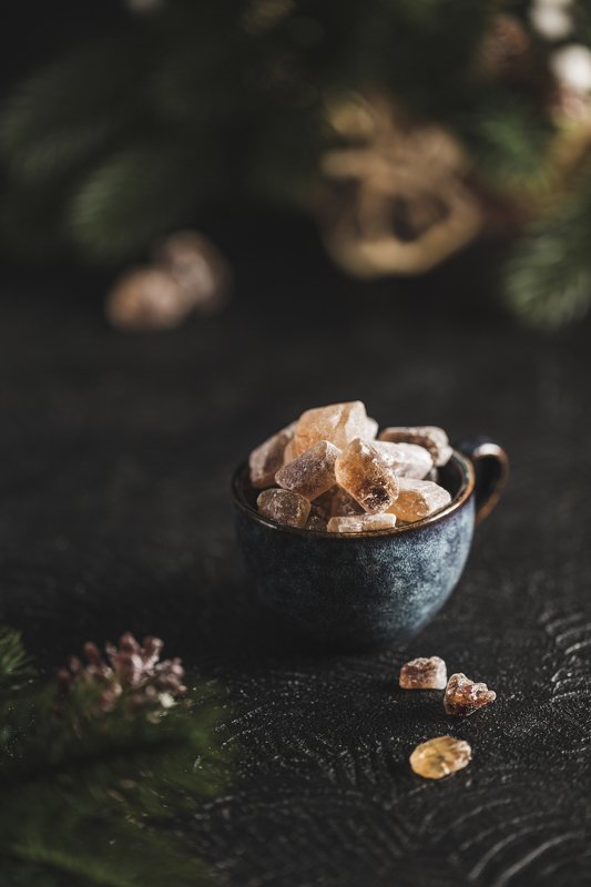 Новый год 2021, сахар, напитки, чай, кофе, еда, фудфото Житейский подсластительphoto preview