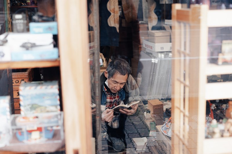 стрит, мужчина, магазин photo preview