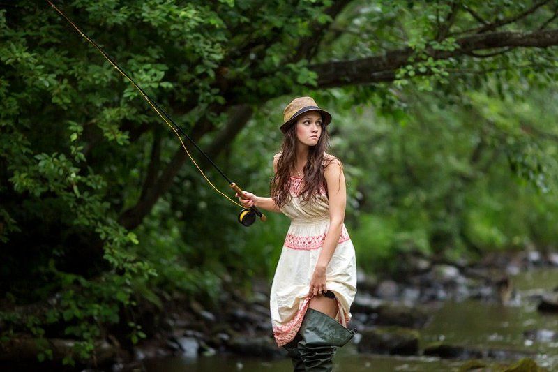 Рыбачка фото превью