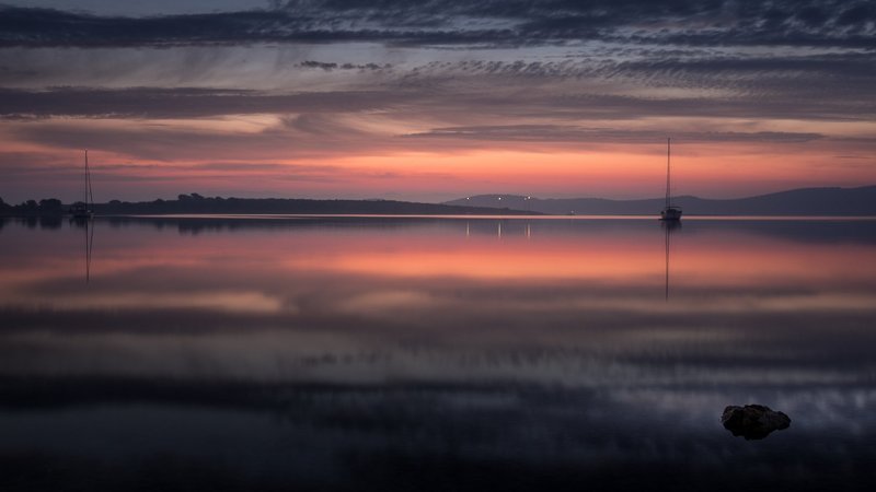 море, штиль, утро, шхуна Утренний штильphoto preview