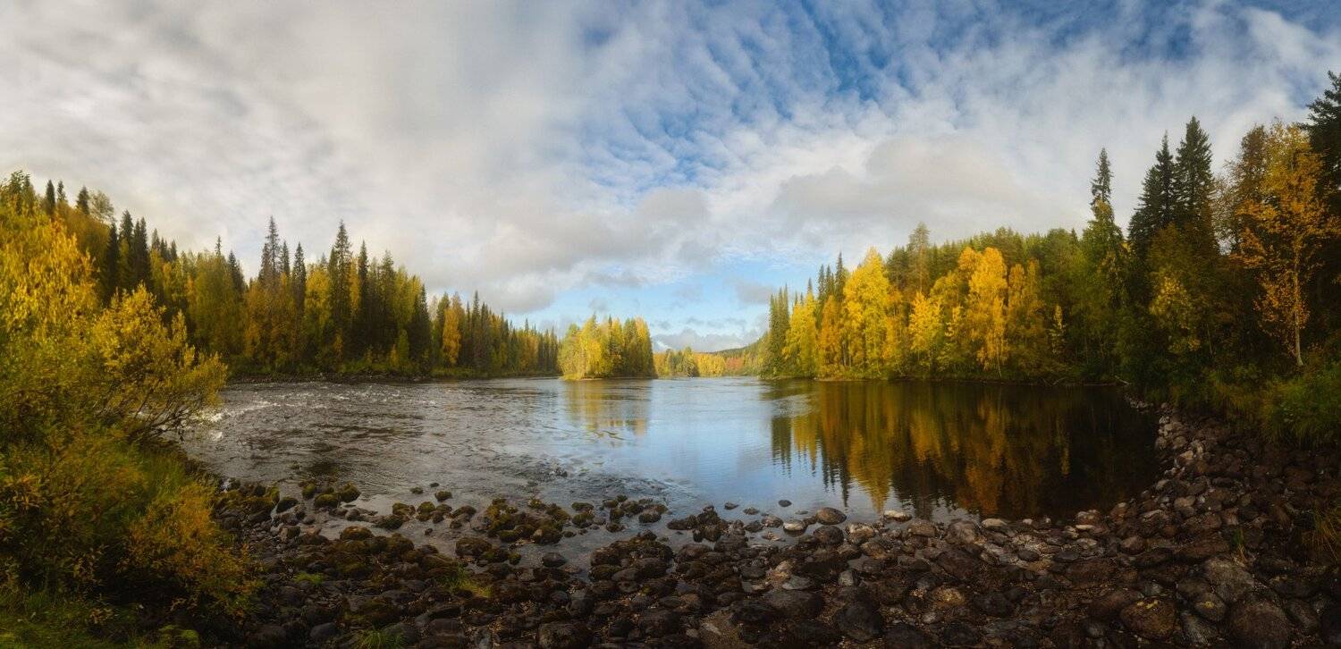 Сентябрь на Оланге. Автор: Сергей Кочергин паанаярви, оланга, карелия, Сергей Кочергин