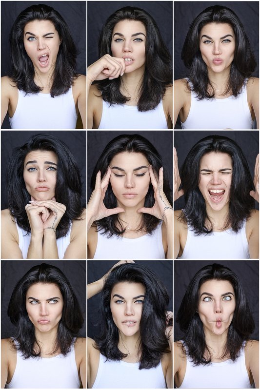 girl, beautiful, beauty, feeling, portrait, fujifilm, blue, eyes, brunette feeling...photo preview