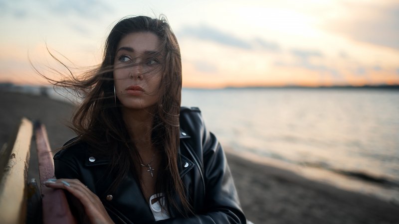 девушка, портрет Викаphoto preview