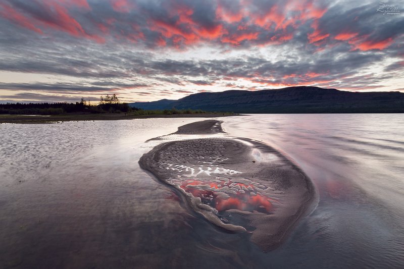 путораны, плато путорана Ночью полярного дняphoto preview