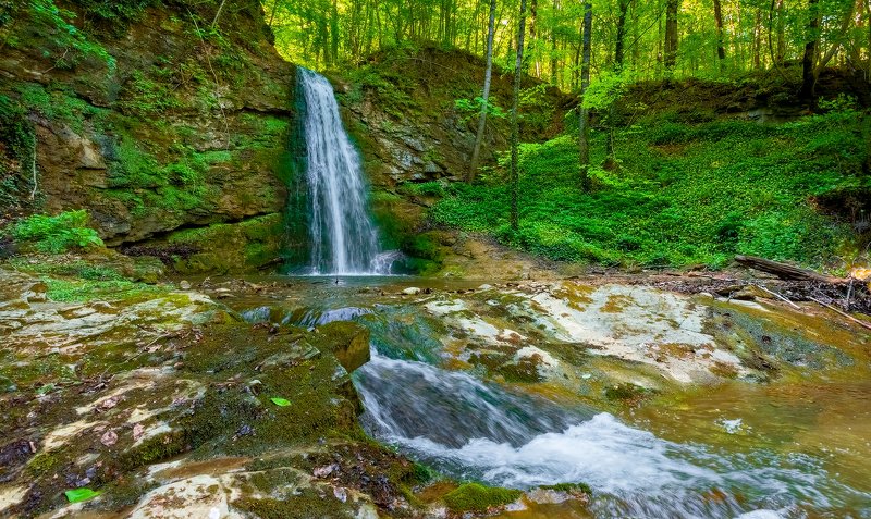 Водопад на реке КубАphoto preview