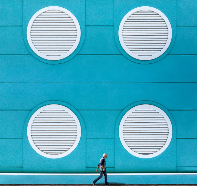 #street, #architecture Walking near a wallphoto preview