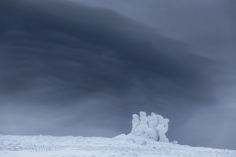 Иремель, Большой Иремель, Урал, Южный Урал, Башкирия, зимний пейзаж  Замёрзшиеphoto preview