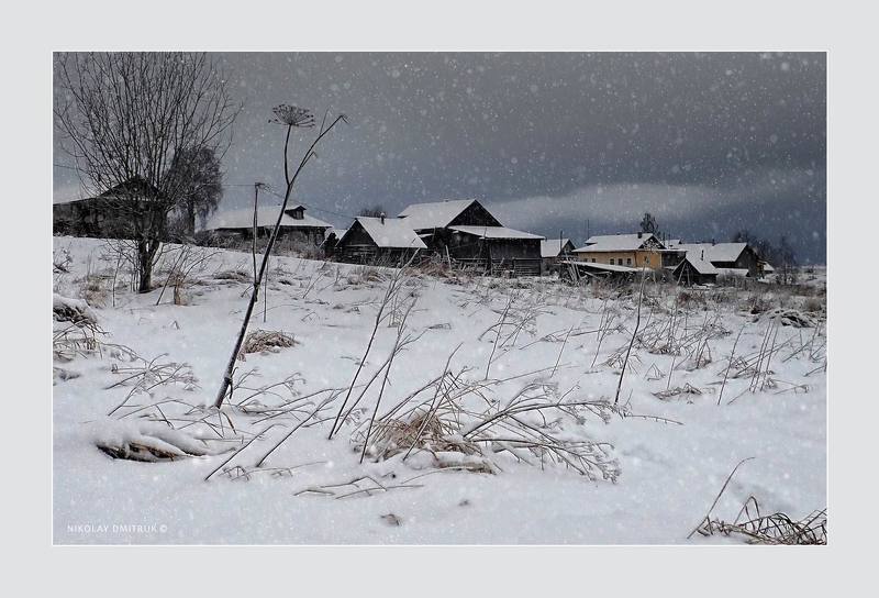 пейзаж, зима, мороз, снег, дмитрук, музыка деревня Ивойловская. 2020photo preview