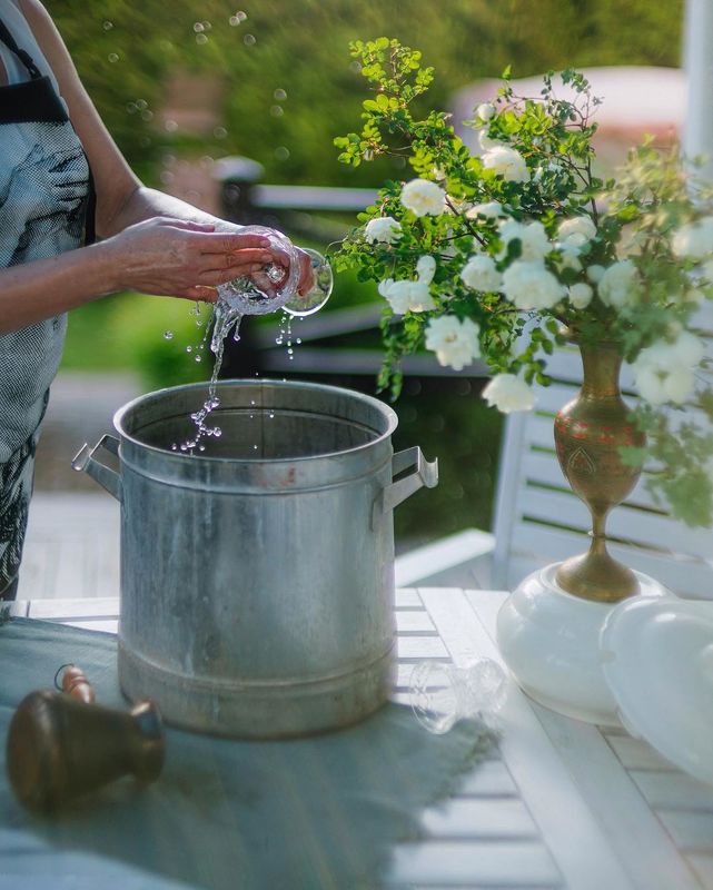 лето, цветы, букет, свет, боке photo preview