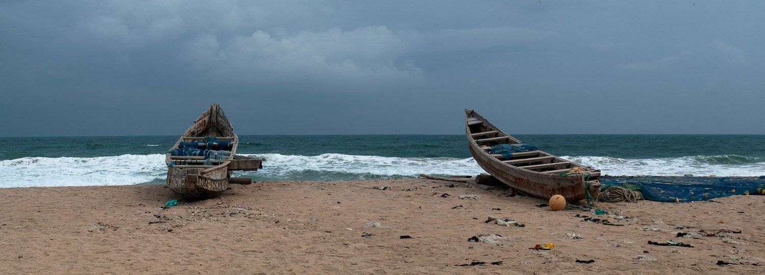 гана, лодка, океан, Alexander Gil