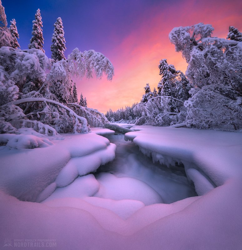 кольский, кольский полуостров, кандалакша, кировск, мурманск, зима, winter, snow, north Январь по-Кольскиphoto preview