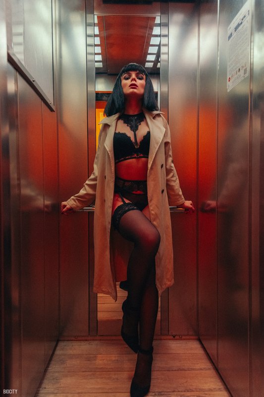 biocity, girl, девушка, new elevatorphoto preview