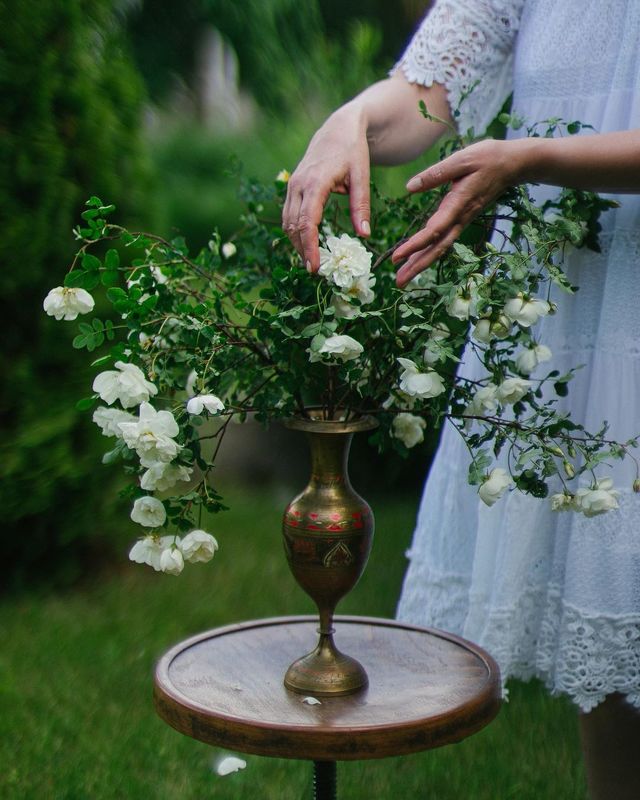 лето, цветы, букет, свет, боке photo preview