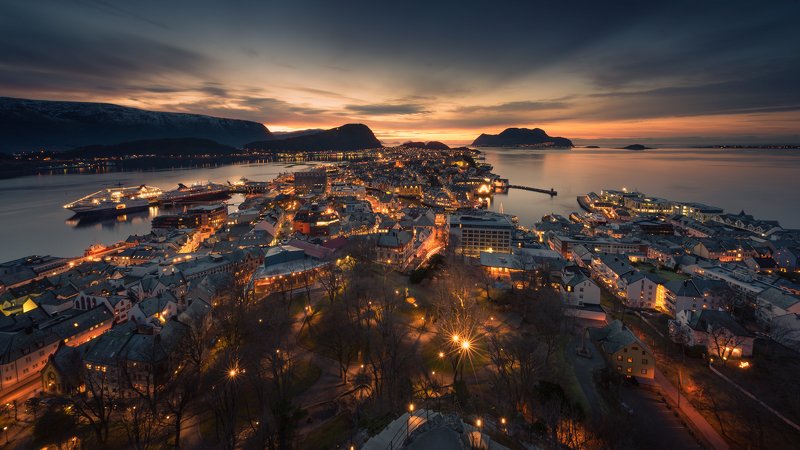 norway,landscape,light Alesundphoto preview